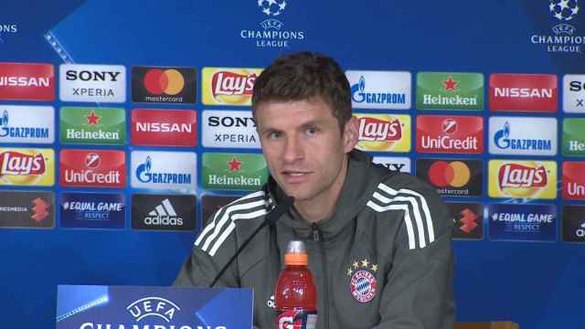 Thomas Muller en rueda de prensa / REDES