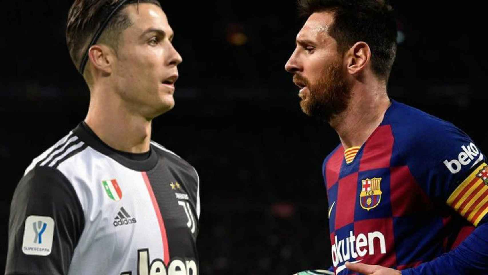 Messi y Cristiano Ronaldo, en un montaje | Culemanía
