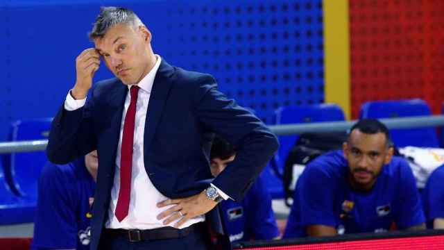 Sarunas Jasikevicius contra Valencia / EFE