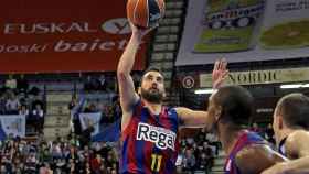 Juan Carlos Navarro en un partido del Barça de basket / EFE