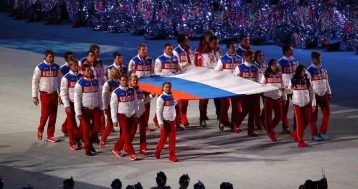 Deportistas rusos en unos Juegos Olímpicos / EFE