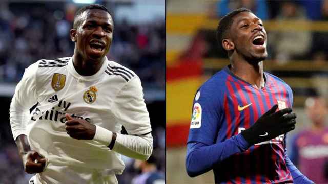 Vinicius y Dembelé, los antihéroes del Madrid y el Barça / MONTAJE