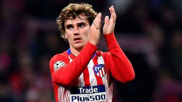 Antoine Griezmann en un partido con el Atlético de Madrid / EFE