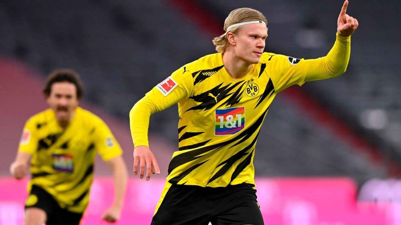 Erling Haaland, celebrando un gol con el Borussia | EFE