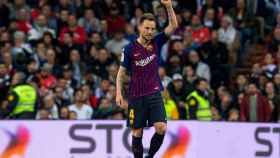 Ivan Rakitic celebra un gol con el FC Barcelona / EFE