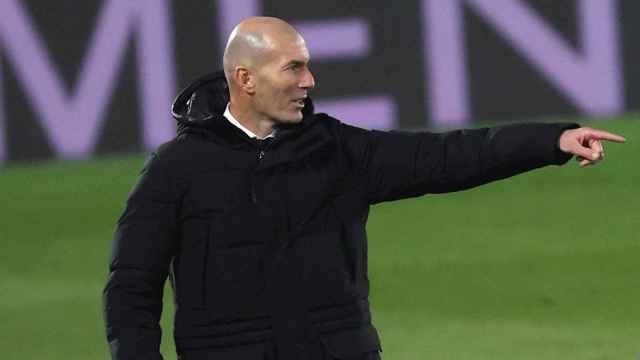 Zidane en Valdebebas / EFE