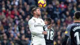 Sergio Ramos en un partido del Real Madrid / EFE