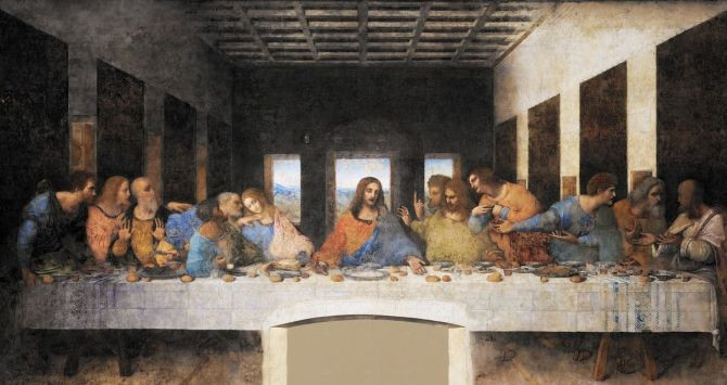 La última cena, de Leonardo Da Vinci / CREATIVE COMMONS