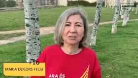 La directora general de Derechos y Asuntos Constitucionales de la Generalitat, Dolors Feliu, participando en un vídeo de la ANC