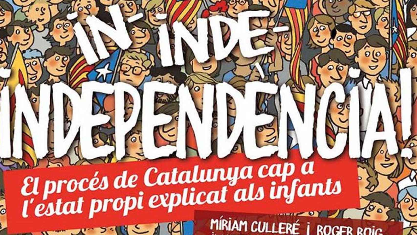 Imagen de uno de los libros de temática secesionista dirigido a los niños en las bibliotecas catalanas / XTEC