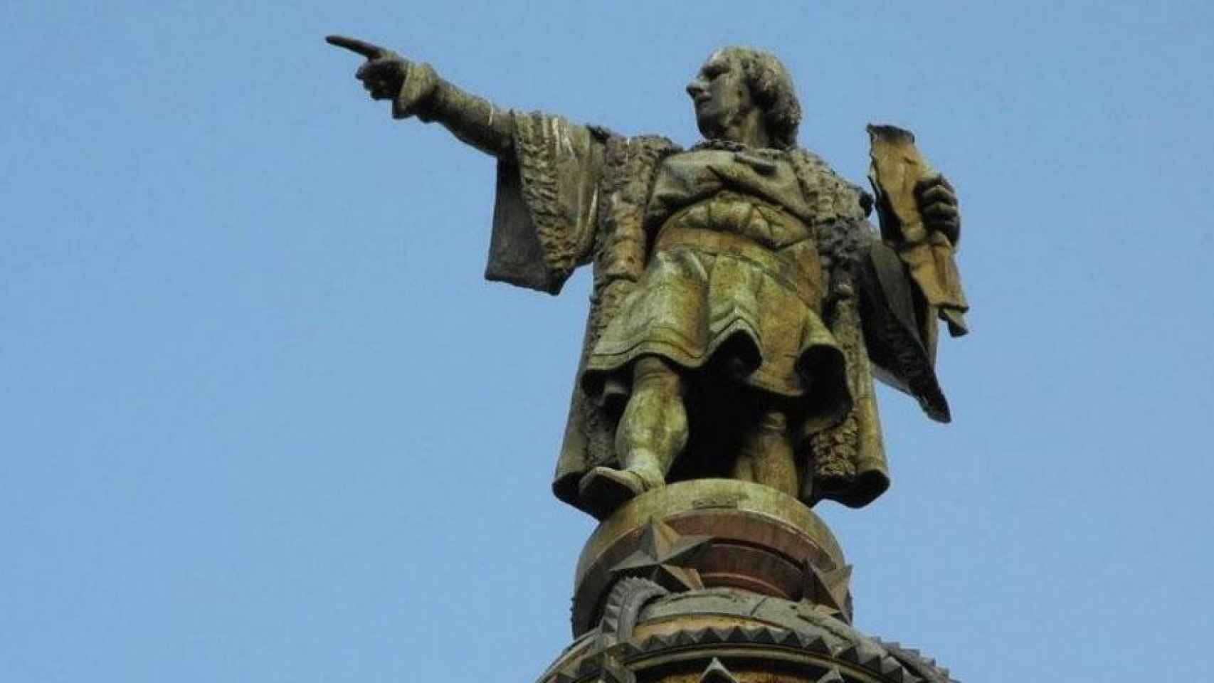 El monumento a Colón de Barcelona, en una imagen de archivo / EE