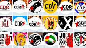 Logos de los CDR que actúan más allá de las fronteras catalanas / CG