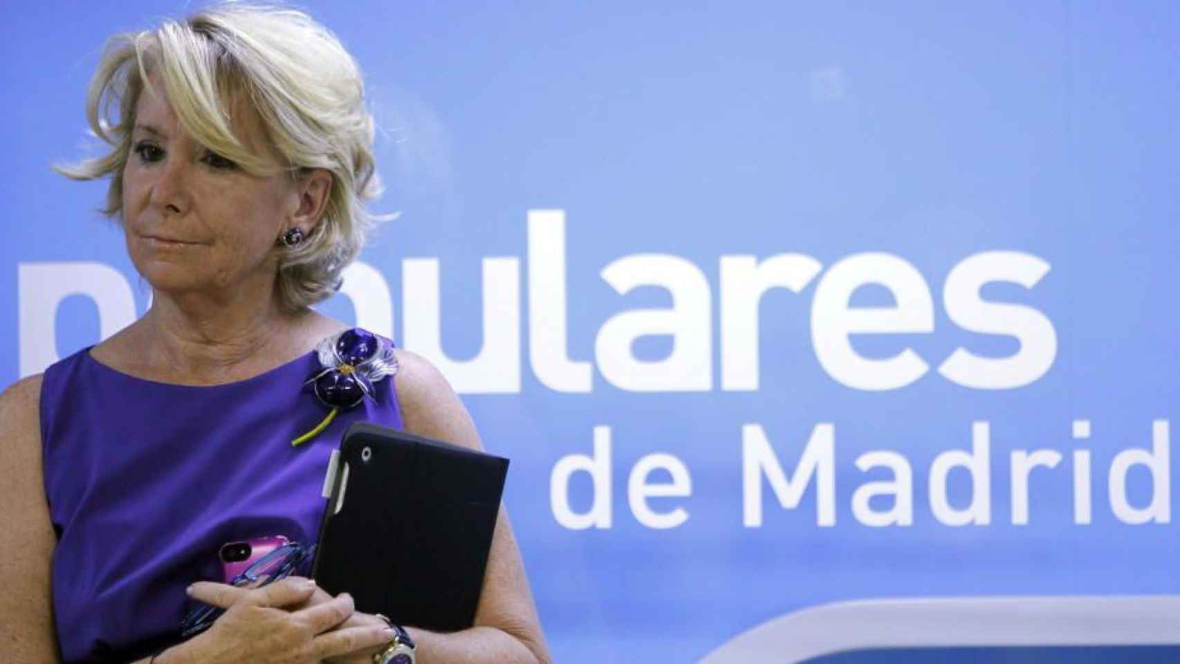 La expresidenta de la Comunidad de Madrid Esperanza Aguirre / EFE