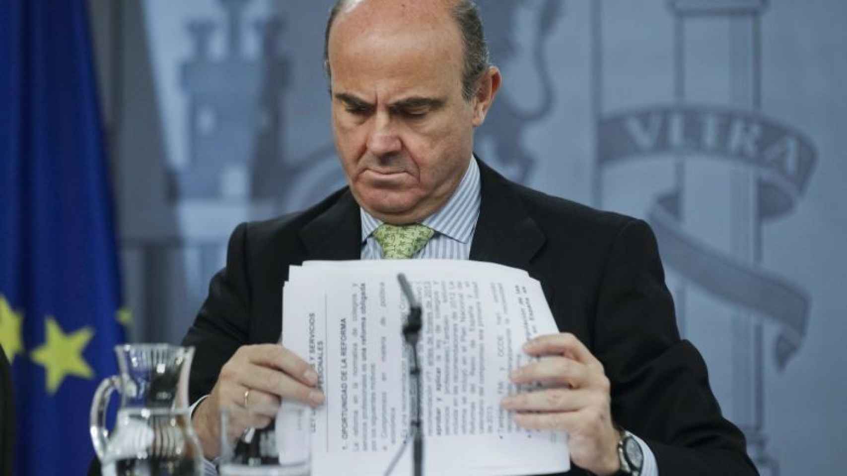 El ministro de Economía, Luís de Guindos, en una imagen de archivo / EFE