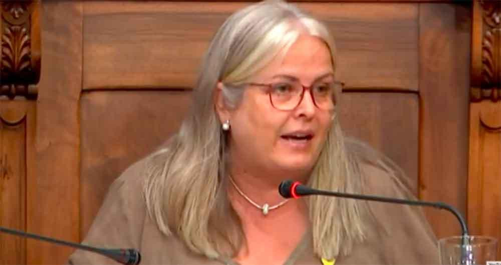 Maite Fandos, exconcejal de PDeCAT en el Ayuntamiento de Barcelona y actual asesora en la Diputación de Barcelona