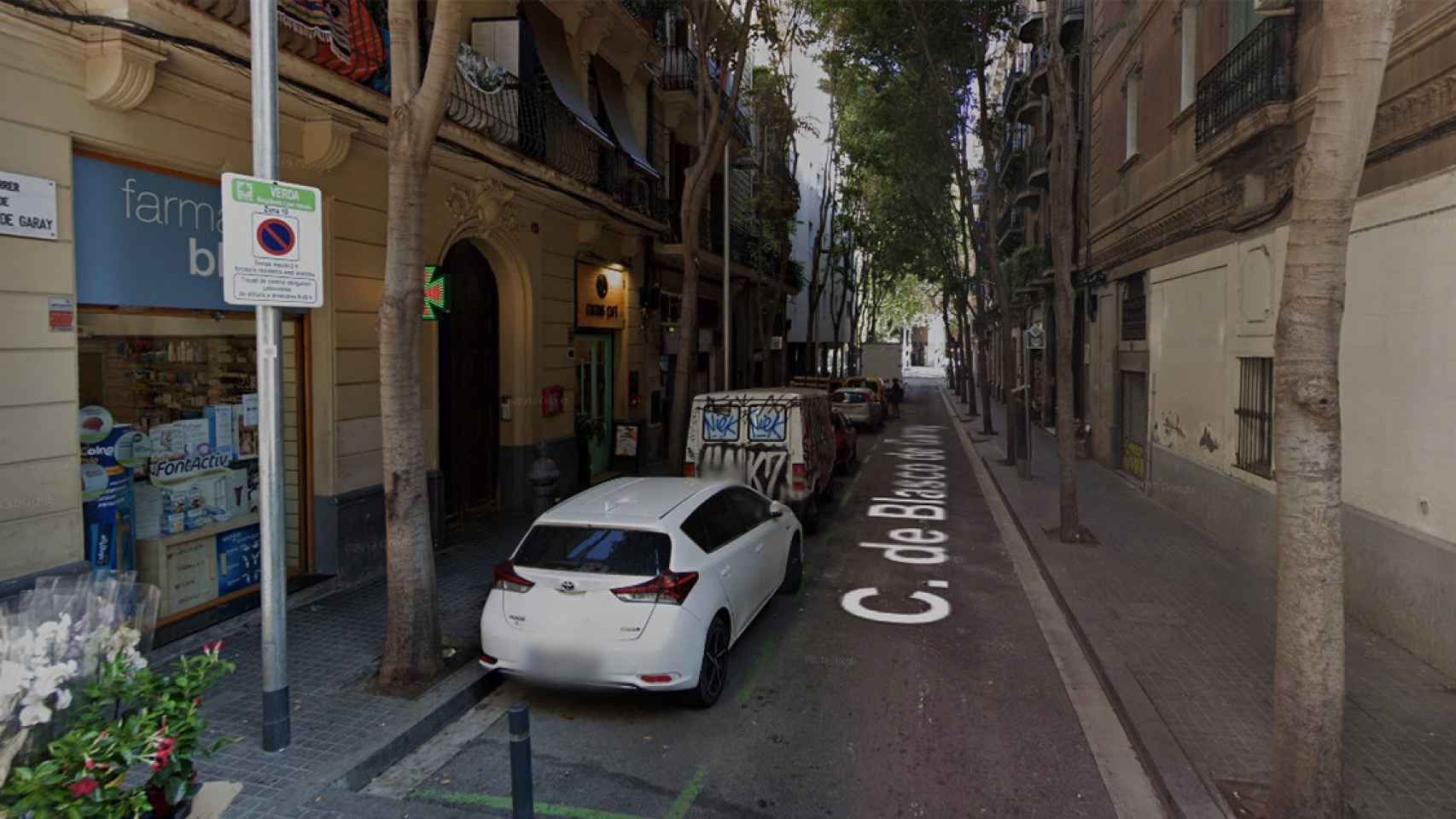 Calle Blasco de Garay, Barcelona / GOOGLE STREET VIEW