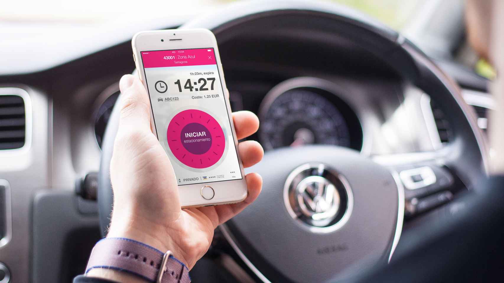 EasyPark, 'app' de parking digital que opera en Barcelona