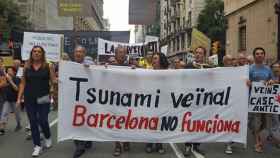 Manifestación contra la inseguridad en Barcelona / CG