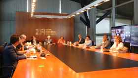 El consejo plenario del Consorcio de la Zona Franca de Barcelona (CZFB) celebrado este martes / CZFB