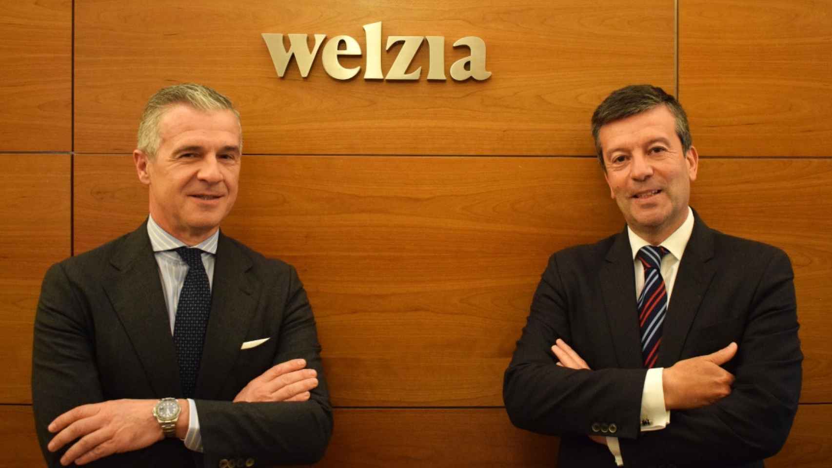 De izquierda a derecha: Javier García Matías y Carlos González Carreira, directivos de Welzia / CEDIDA