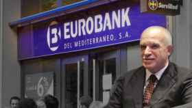 El ex presidente de Eurobank, Eduardo Pascual Arxé / FOTOMONTAJE DE CG