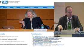 Imagen de la página web de la asociación. José Herrera Fontanals, su nuevo presidente, a la derecha de la imagen.