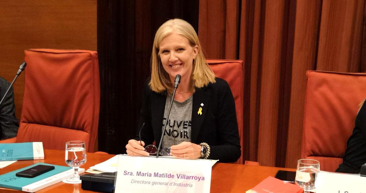 La directora general de Industria de la Generalitat, Maria Matilde Villarroya / EUROPA PRESS