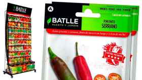 Expositor y sobres de semillas Batlle / CG