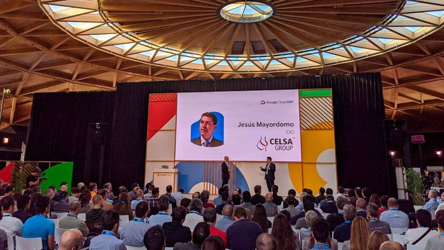 Panorámica de una de las conferencias del Google Cloud Day Barcelona / GOOGLE
