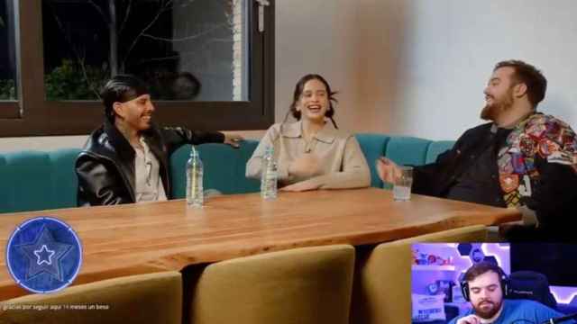 Rauw Alejandro y Rosalía dan una entrevista con Ibai Llanos / TWITCH
