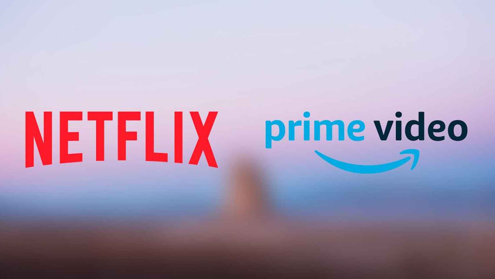 Logo de Netflix y Amazon Prime