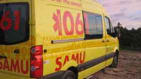 Una ambulancia del servicio del SAMU / SAMU