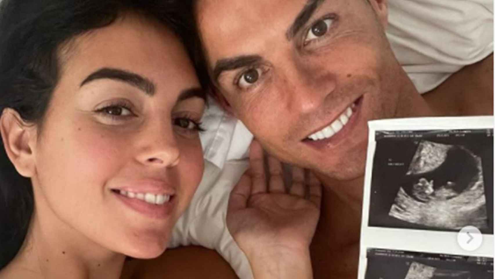 Georgina Rodríguez y Cristiano Ronaldo comunican que están embarazados