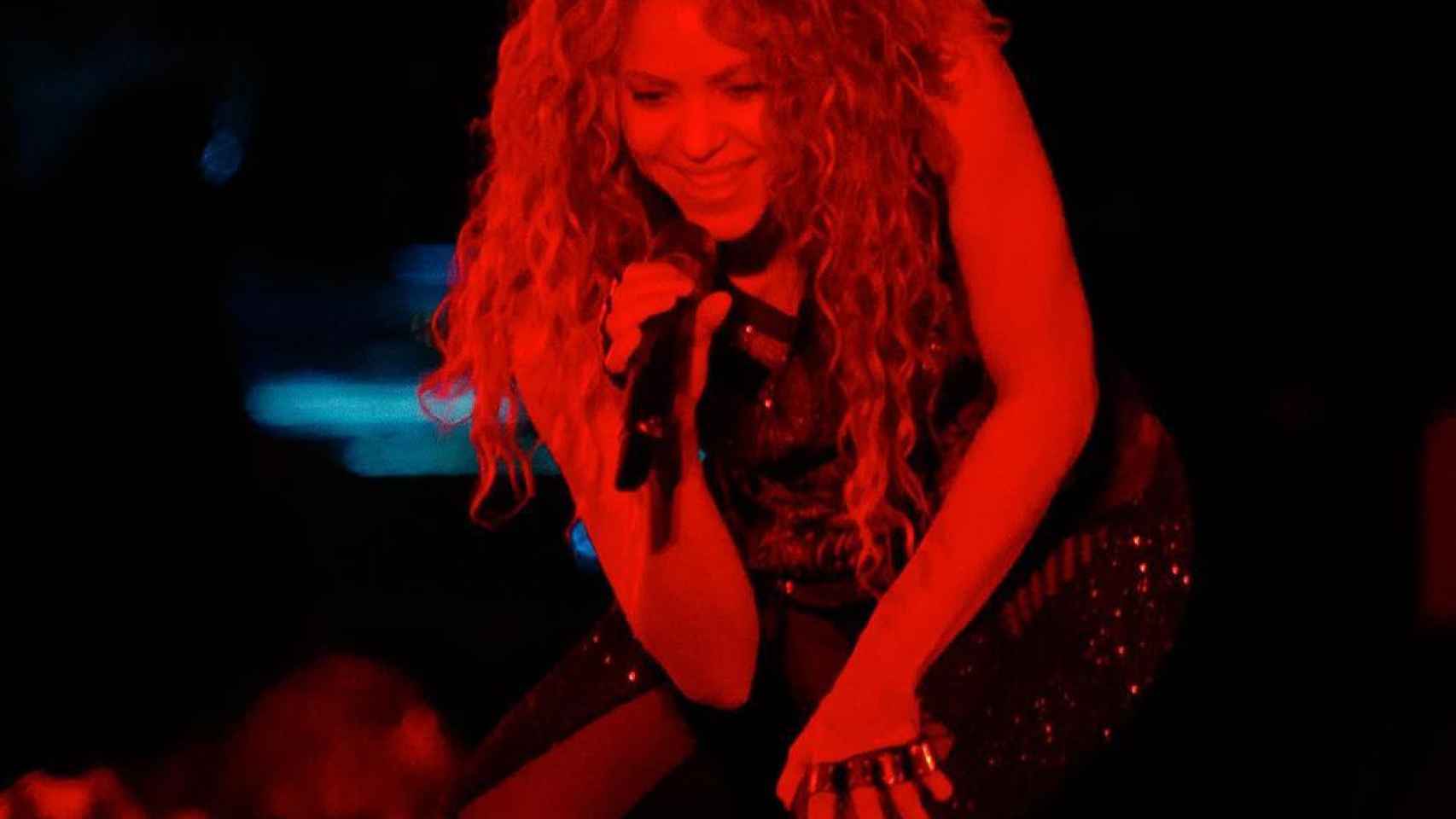 Shakira en uno de sus conciertos / INSTAGRAM