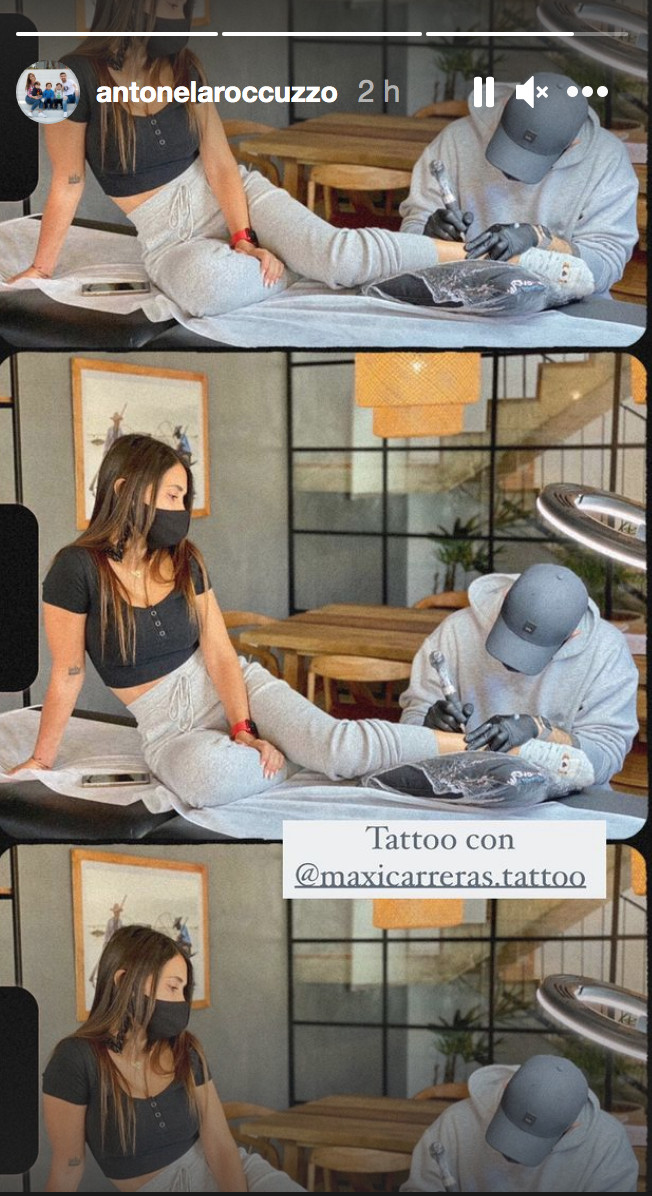 Antonella tatuaje