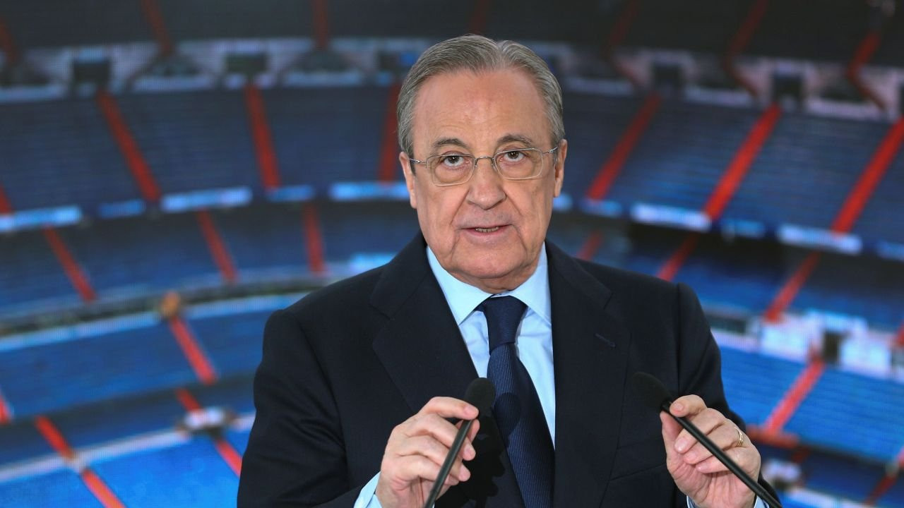 Florentino Pérez, presidente del Real Madrid, quiere reinventar la oferta de contenidos audiovisuales del club blanco / EFE