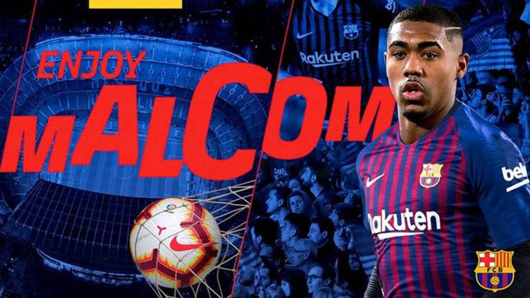 Malcom, jugador del Barça / FCB