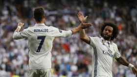Una foto de Marcelo y Cristiano Ronaldo en el Real Madrid / EFE