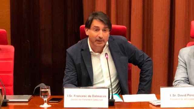 El diputado de Junts, Francesc de Dalmases, castigado por una infracción leve / EUROPA PRESS