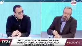 Risto Mejide y Juan Carlos Girauta, en el programa 'Todo es mentira' / CUATRO