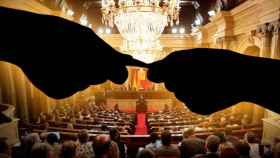 Sesión plenaria del Parlamento catalán sobre la corrupción / CG
