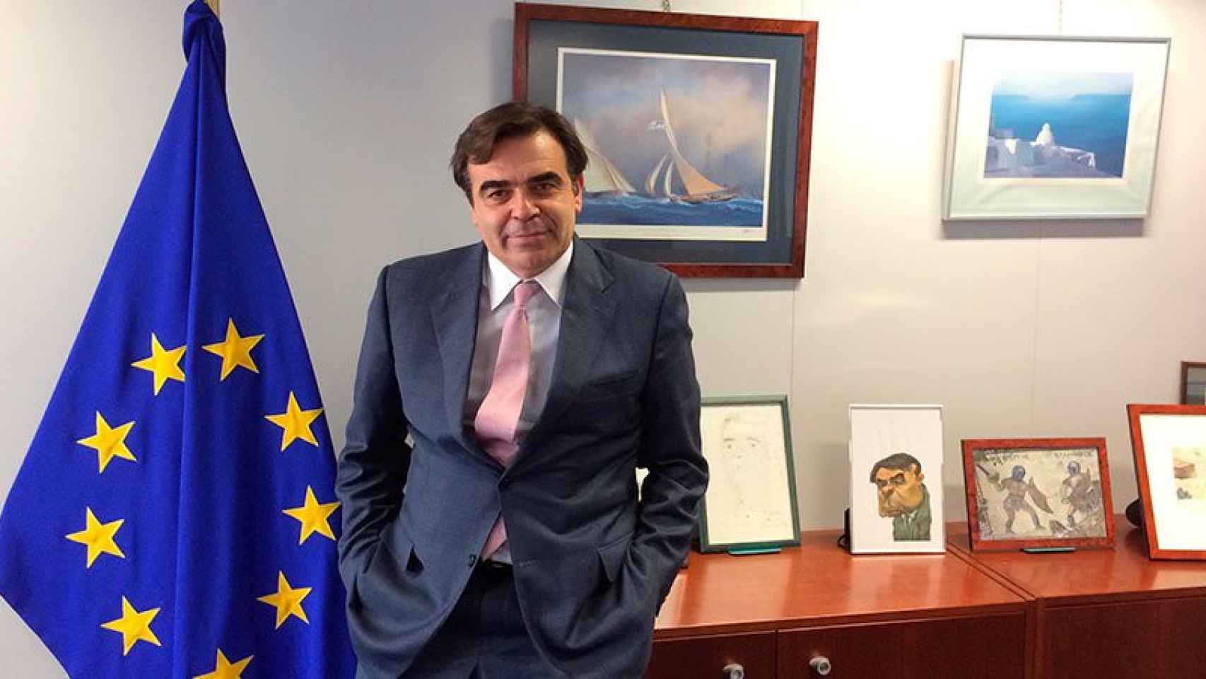 Margaritis Schinas es el portavoz de la Comisión Europea.