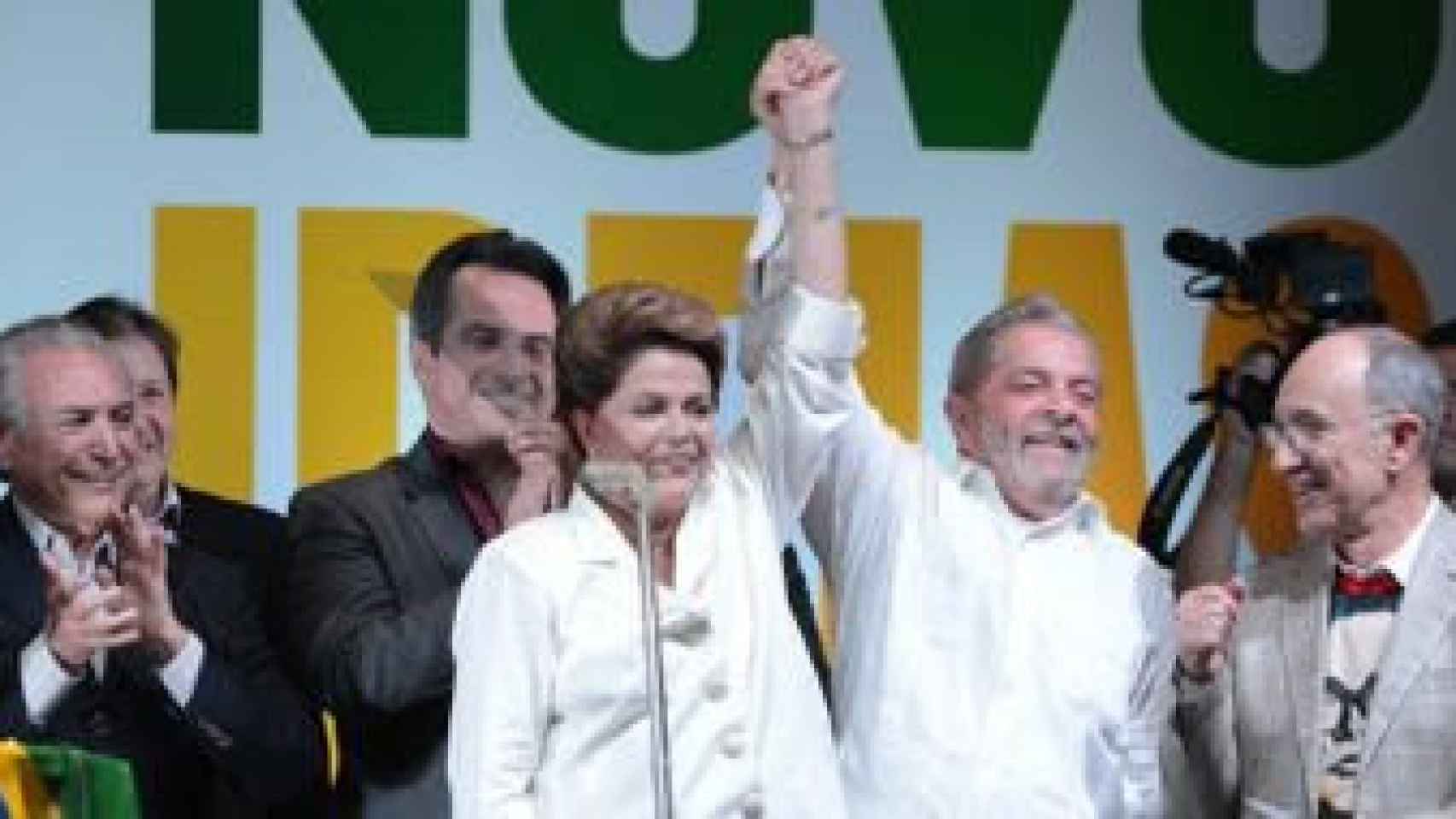 Dilma Rousseff, reelegida presidenta de Brasil