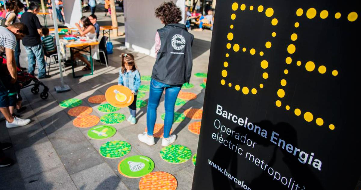 Imagen de un acto promocional de Barcelona Energia, la eléctrica pública de la Ciudad Condal / BE