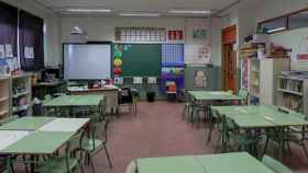 Un aula vacía de una escuela / EUROPA PRESS