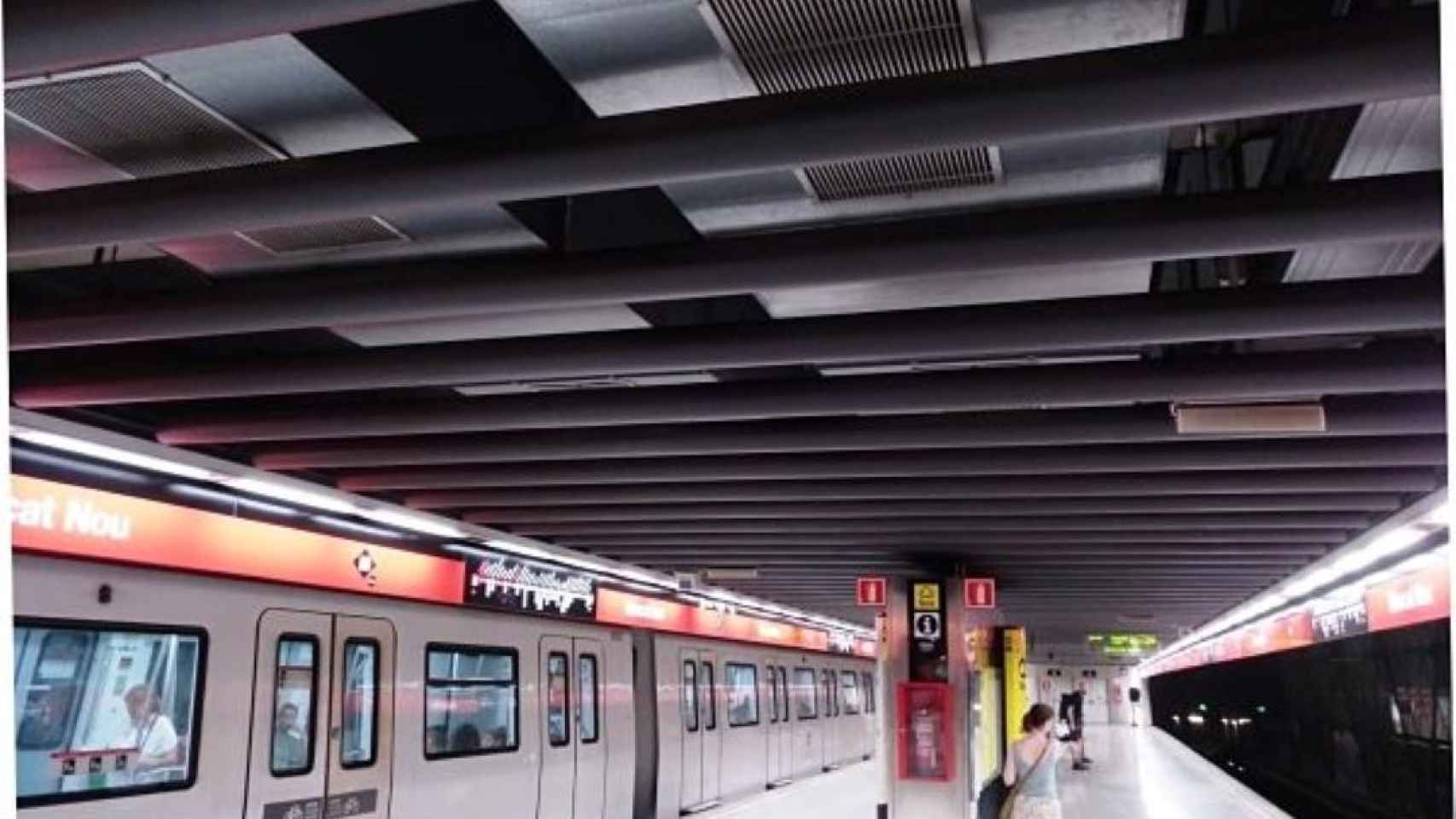 El nuevo sistema de ventilación del metro de Barcelona, en la línea 1 del suburbano / EP