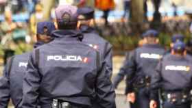 Agentes de la policía nacional en Barcelona / ARP
