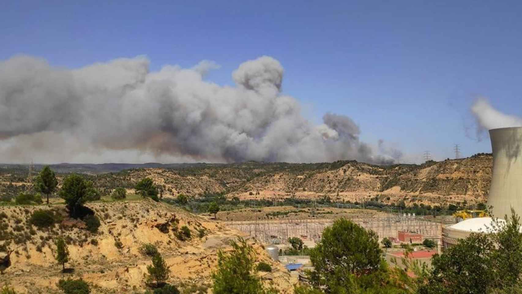 El incendio en las tierras de Tarragona / CG