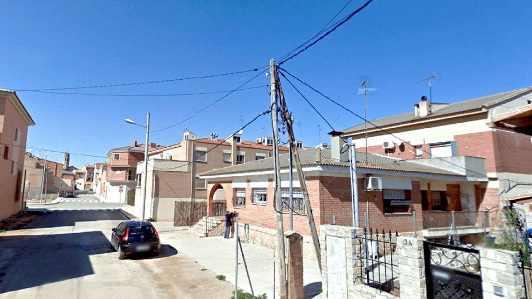 Vistas de una calle de Puigverd de Lleida / CG