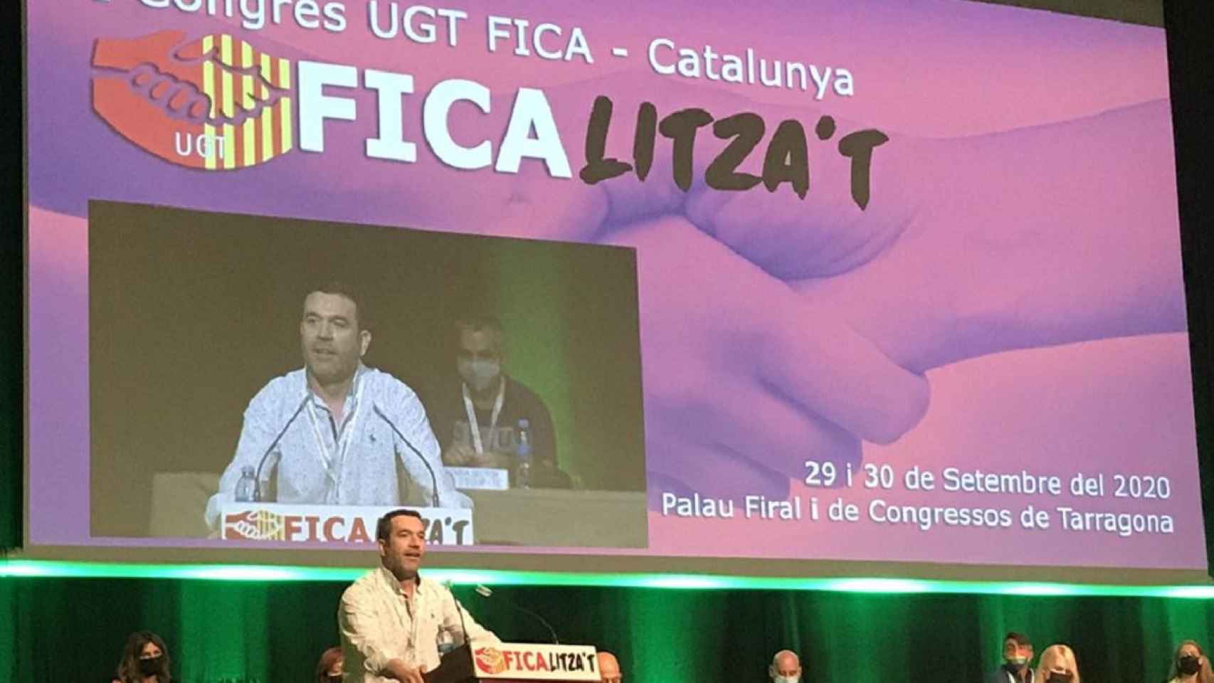 Antonio Rudilla, secretario general de UGT Fica / TWITTER